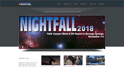 Desktop Screenshot of nightfallstarparty.com